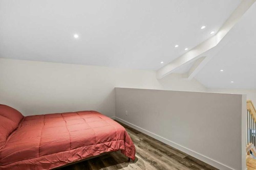 202B-1 Industrial Place, Canmore, AB - Indoor Photo Showing Bedroom