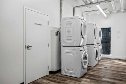 202B-1 Industrial Place, Canmore, AB - Indoor Photo Showing Laundry Room