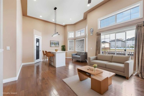 234 Tarawood Place Ne, Calgary, AB - Indoor Photo Showing Living Room