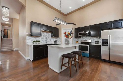 234 Tarawood Place Ne, Calgary, AB - Indoor Photo Showing Kitchen With Upgraded Kitchen