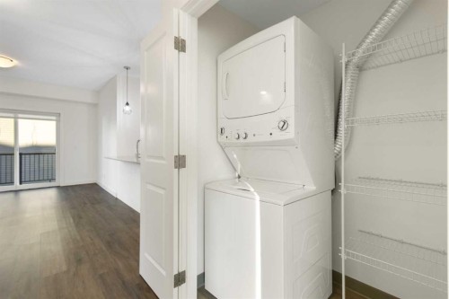 1301-24 Rivercrest Drive, Cochrane, AB - Indoor Photo Showing Laundry Room