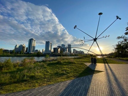 1912 8 Avenue Se, Calgary, AB - Outdoor With View