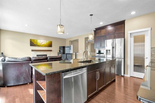88 Nolanfield Crescent Nw, Calgary, AB - Indoor Photo Showing Kitchen With Stainless Steel Kitchen With Upgraded Kitchen