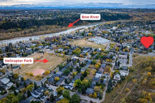 933 32 Street Nw, Calgary, AB - Outdoor With View