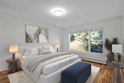 810-3130 66 Avenue Sw, Calgary, AB - Indoor Photo Showing Bedroom