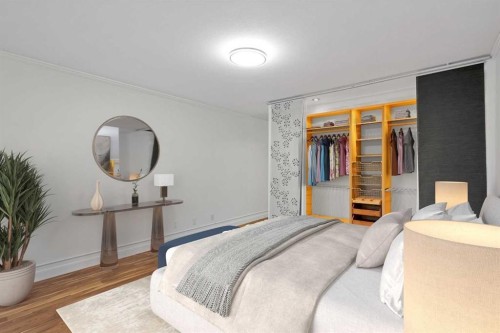 810-3130 66 Avenue Sw, Calgary, AB - Indoor Photo Showing Bedroom