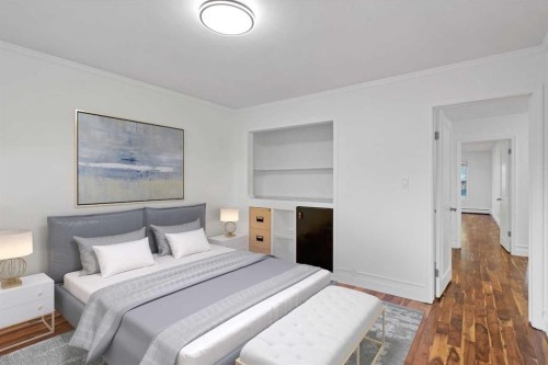 810-3130 66 Avenue Sw, Calgary, AB - Indoor Photo Showing Bedroom