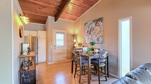 152 Oaktree Lane Sw, Calgary, AB - Indoor Photo Showing Dining Room