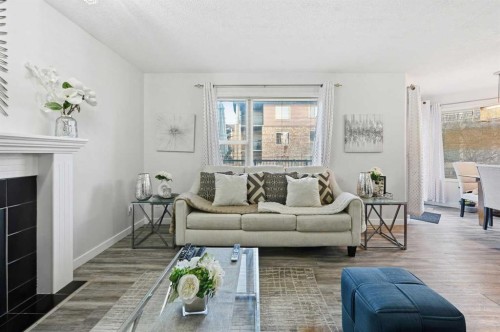 58 Bridlecrest Road Sw, Calgary, AB - Indoor Photo Showing Living Room