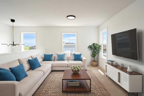 36 St Andrews Close, Lyalta, AB - Indoor Photo Showing Living Room
