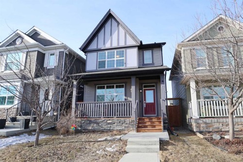 27 Nolanlake Point Nw, Calgary, AB - Outdoor With Deck Patio Veranda With Facade