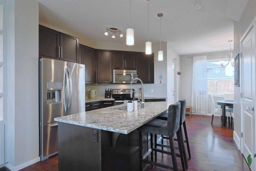 27 Nolanlake Point Nw, Calgary, AB - Indoor Photo Showing Kitchen With Stainless Steel Kitchen With Upgraded Kitchen
