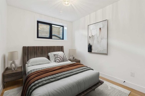 159 Lake Sylvan Close Se, Calgary, AB - Indoor Photo Showing Bedroom