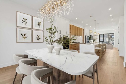 159 Lake Sylvan Close Se, Calgary, AB - Indoor Photo Showing Dining Room