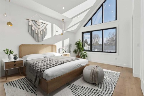 159 Lake Sylvan Close Se, Calgary, AB - Indoor Photo Showing Bedroom