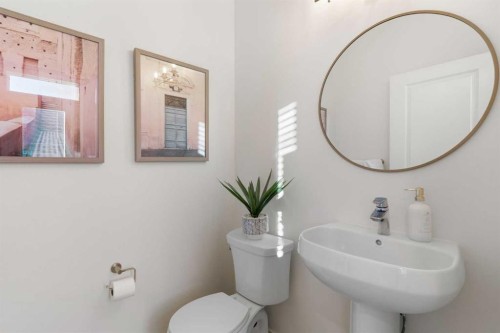 340 Kingsmere Way Se, Airdrie, AB - Indoor Photo Showing Bathroom