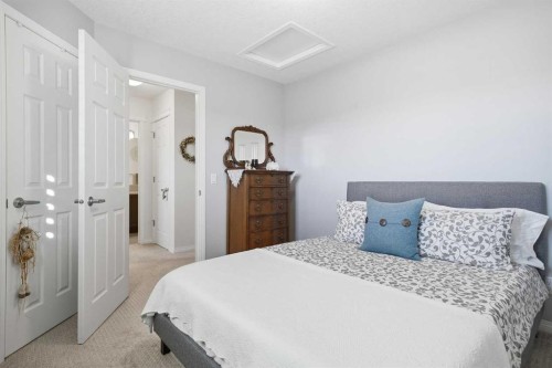 60 Walden Parade Se, Calgary, AB - Indoor Photo Showing Bedroom