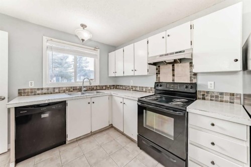 63 Falshire Place Ne, Calgary, AB - Indoor Photo Showing Kitchen With Double Sink