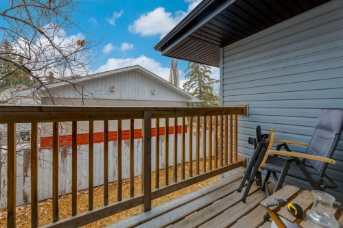 D-4528 73 Street Nw, Calgary, AB - Outdoor With Balcony With Exterior