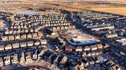 87 Masters Square Se, Calgary, AB - Outdoor With View