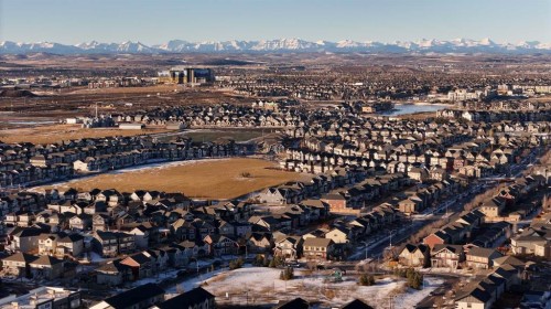 87 Masters Square Se, Calgary, AB - Outdoor With View