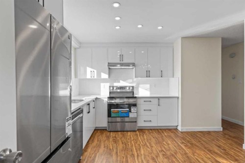 531 64 Avenue Nw, Calgary, AB - Indoor Photo Showing Kitchen With Upgraded Kitchen