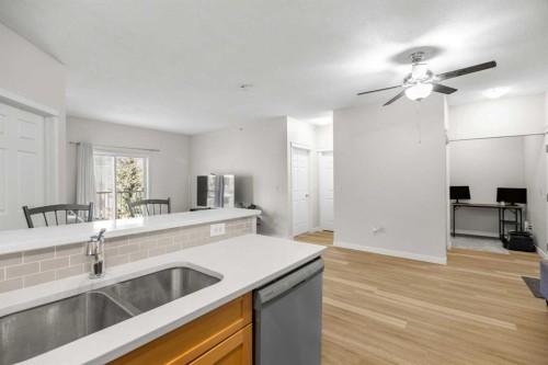 5308-70 Panamount Drive Nw, Calgary, AB - Indoor Photo Showing Kitchen With Double Sink