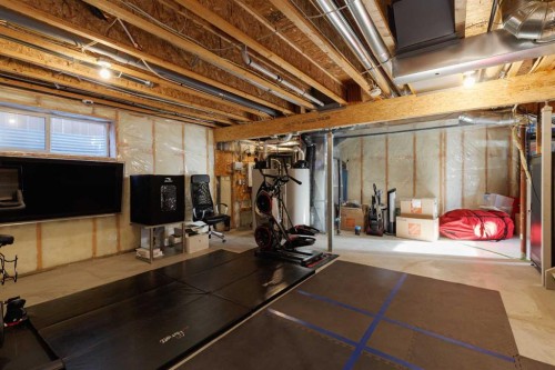 116 Rainbow Falls Grove, Chestermere, AB - Indoor Photo Showing Basement