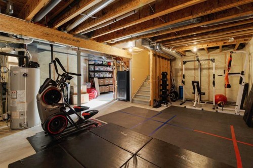 116 Rainbow Falls Grove, Chestermere, AB - Indoor Photo Showing Basement