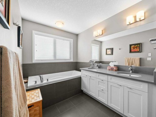 33 Amery Green, Crossfield, AB - Indoor Photo Showing Bathroom