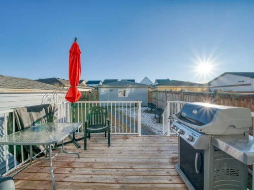33 Amery Green, Crossfield, AB - Outdoor With Deck Patio Veranda With Exterior