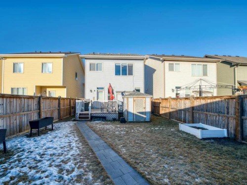 33 Amery Green, Crossfield, AB - Outdoor With Deck Patio Veranda With Exterior