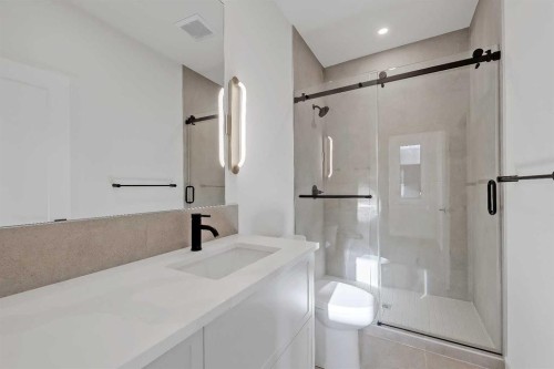 5020 21A Street Sw, Calgary, AB - Indoor Photo Showing Bathroom