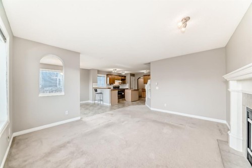 269 Covewood Circle Ne, Calgary, AB - Indoor With Fireplace