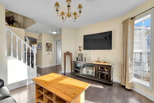 224 Prestwick Avenue Se, Calgary, AB - Indoor Photo Showing Living Room