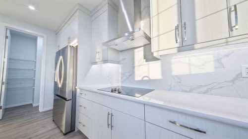 41 Cityside View Ne, Calgary, AB - Indoor Photo Showing Kitchen With Upgraded Kitchen