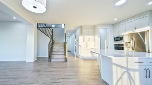 41 Cityside View Ne, Calgary, AB - Indoor Photo Showing Kitchen With Upgraded Kitchen