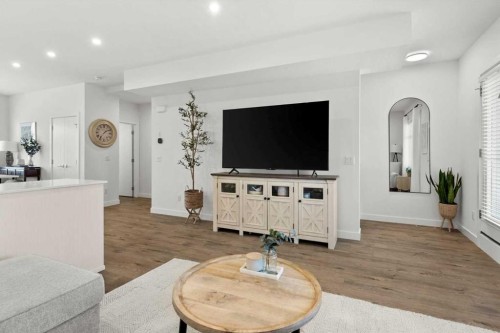 505-14225 1 Street Nw, Calgary, AB - Indoor Photo Showing Living Room