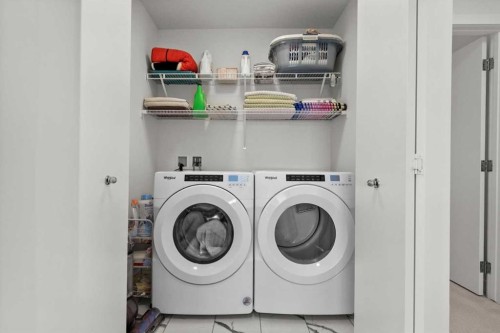 505-14225 1 Street Nw, Calgary, AB - Indoor Photo Showing Laundry Room