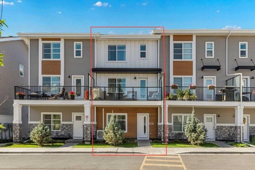 505-14225 1 Street Nw, Calgary, AB - Outdoor With Balcony With Facade