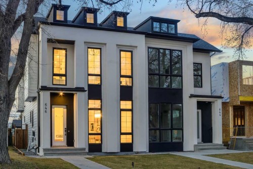 646 25 Avenue Nw, Calgary, AB - Outdoor With Facade