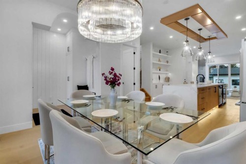 646 25 Avenue Nw, Calgary, AB - Indoor Photo Showing Dining Room