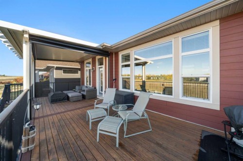 184 Ranch Road, Okotoks, AB - Outdoor With Deck Patio Veranda With Exterior