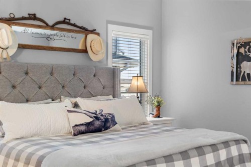 184 Ranch Road, Okotoks, AB - Indoor Photo Showing Bedroom