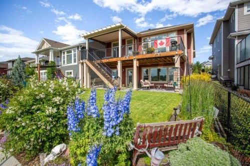 184 Ranch Road, Okotoks, AB - Outdoor With Deck Patio Veranda