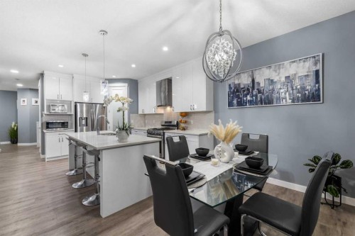 753 Edgefield Crescent, Strathmore, AB - Indoor Photo Showing Dining Room