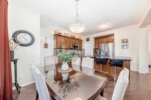 912 Windhaven Close Sw, Airdrie, AB - Indoor Photo Showing Dining Room