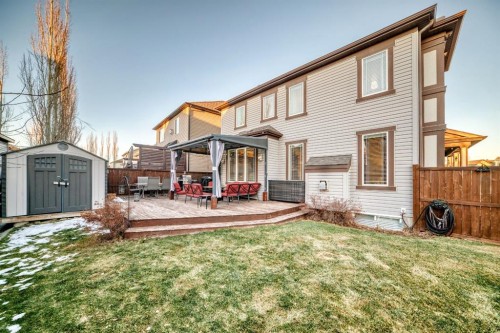 912 Windhaven Close Sw, Airdrie, AB - Outdoor With Deck Patio Veranda With Exterior