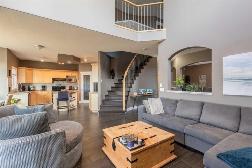 169 Tuscany Ridge Park Nw, Calgary, AB - Indoor Photo Showing Living Room