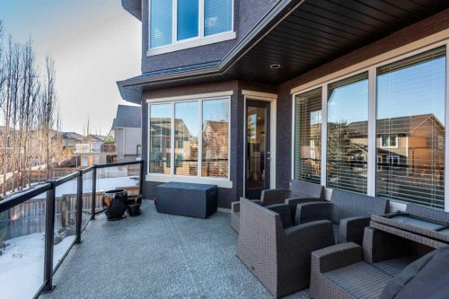 436 Evergreen Circle Sw, Calgary, AB - Outdoor With Deck Patio Veranda With Exterior